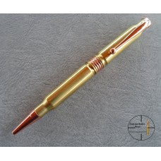 308 Bullet Pen Copper with Fancy Clip